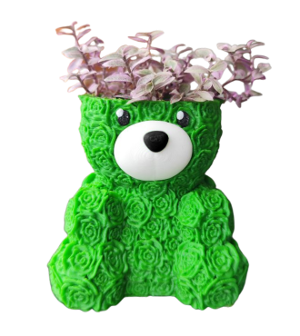 Oso Floral Maceta